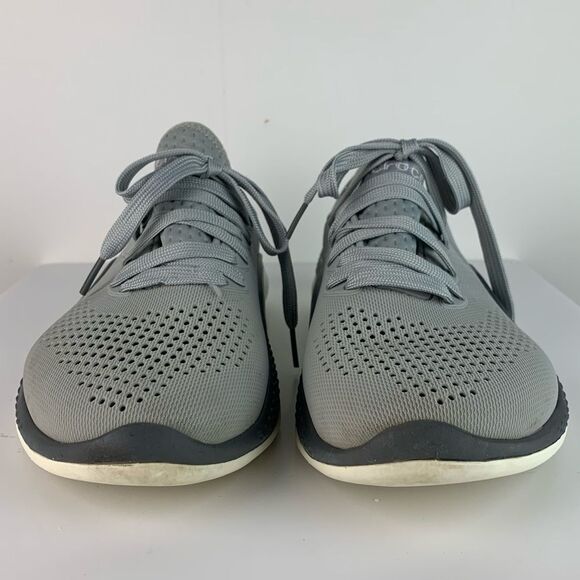 Crocs Men's Gray LiteRide 360 Pacer Lace Up Sneaker Size 8 - Picture 4 of 8
